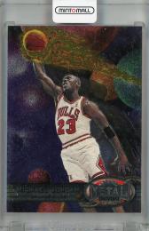 1997-98 Metal Universe Michael Jordan #23 裏面白かけあり Chicago Bulls