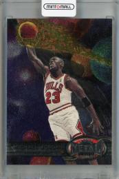 1997-98 Metal Universe Michael Jordan #23 裏面白かけあり Chicago Bulls