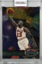 1997-98 Metal Universe Michael Jordan #23 裏面白かけあり Chicago Bulls