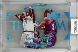 1997-98 Metal Universe Kevin Garnett Titanium #8  Minnesota Timberwolves