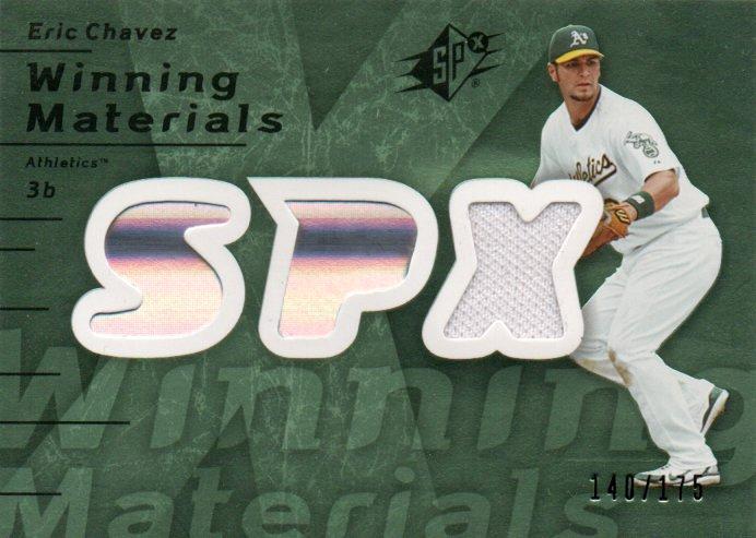 エリックチャベス ミントモール / MINT 梅田店 / 2007 UPPER DECK SPX Eric Chavez