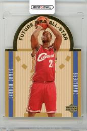 2003-04 UPPER DECK SE Die Cut Future All-Stars #E15  LeBron James Cleveland Cavaliers