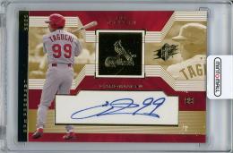 【若干白欠けあり】2002 UPPER DECK SPx Prospect So Taguchi Autograph