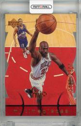 1998 Upper Deck MJx Timepieces Michael Jordan Red #108 【0182/2300】 Chicago Bulls