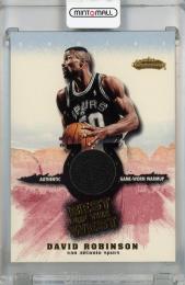 2001-02 Fleer Showcase David Robinson Best of the West #5 San Antonio Spurs
