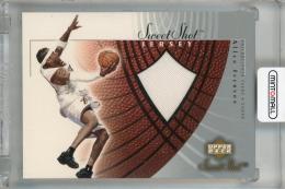 2002-03 Sweet Shot Allen Iverson Jerseys #AIJ Philadelphia 76ers
