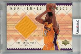 2001-02 Upper Deck Robert Horry NBA Finals Fabrics #ROF ※白かけあり Los Angeles Lakers