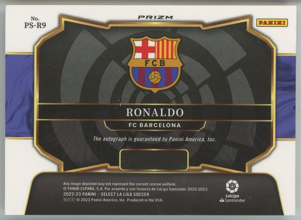 ミントモール / MINT 池袋店 / 2022-23 Select LA LIGA Ronaldo Ptichside Signatures