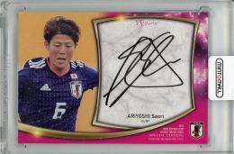 2018 サッカー日本代表オフィシャルトレーディングカード スペシャルエディション 有吉佐織 直筆サインカード【28/40】