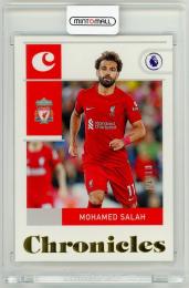 2022-23 Panini Chronicles mohamed salah Chronicles Premier League Gold Parallels【4/10】 Liverpool FC