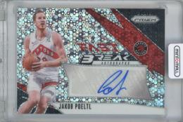 2024-25 PANINI Prizm Fast Break Autographs / JAKOB POELTL(Toronto Raptors)