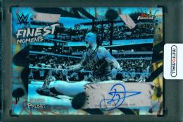 2025 TOPPS FINEST WWE  Damian Priest Finest Masters Autographs Black Refractor【03/25】