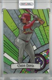 2023 Topps Bowman Draft Chase Davis  Glass #BGA-10 St. Louis Cardinals