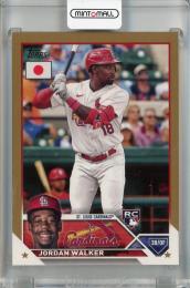 2023 Topps Japan Edition Jordan Walker Gold #188 RC【21/25】 St. Louis Cardinals