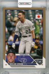 2023 Topps Japan Edition Nolan Jones Gold #51 RC【02/25】 Colorado Rockies