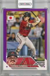 2023 Topps Japan Edition Corbin Carroll Purple #190 RC【23/50】 Arizona Diamondbacks