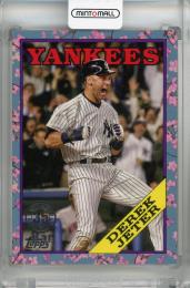 2023 Topps Japan Edition Derek Jeter 1988 Topps Cherry Tree Variation #88B-16 New York Yankees