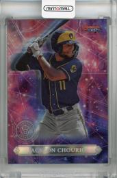 2023 Topps Bowman’s Best Jackson Chourio Astral Projections Lava #AP-16 ※傷あり【03/50】 Milwaukee Brewers