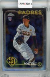 2024 Topps Chrome Yuki Matsui Base #116 RC San Diego Padres