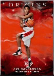 2019-20 Panini Origins Washington Wizards Rui Hachimura #82 Orange RC 66/75