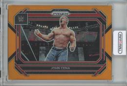 2023 PANINI PRIZM WWE  John Cena Horizontal #54 Orange Prizms 84/99