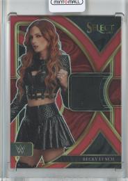 2023 PANINI SELECT WWE  Becky Lynch Selective Swatches Red Prizms 66/99