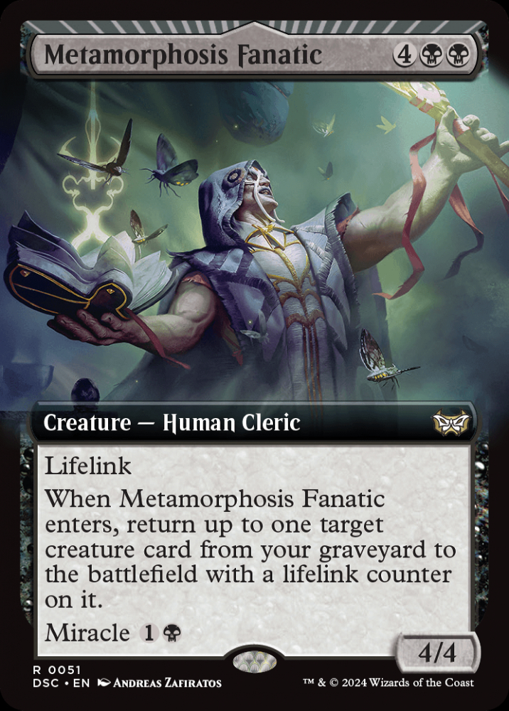 拡張アート　変化の狂信者/morphosis Fanatic ミントモール / MINT GAMES MTG(東日本橋) / 【DSC】【ENG