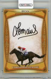 HORSE RACING TRADING CARDS 2017 Vol.2 クリストフ・ルメール Authentic Autographed Card【29/50】