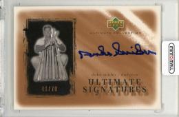 2001 UPPER DECK Ultimate Collection Duke Snider Signatures Copper #DS【46/70】 Los Angeles Dodgers