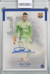 2022-23 Topps Team Set FC Barcelona Inaki Pena Autographs #AU-IP RC FC Barcelona