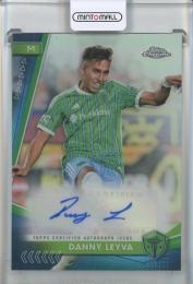 2024-25 Topps chrome Major league Soccer Danny Leyva Auto #CA-LE Seattle Sounders FC