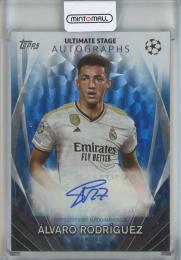 2023-24 Topps UCC Alvaro Rodriguez Ultimate Stage Auto #USA-AR【02/99】 Real Madrid