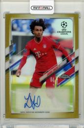 2020-21 Topps Chrome UEFA Champions League Joshua Zirkzee Gold Chrome Autographs【04/50】 FC Bayern Munchen