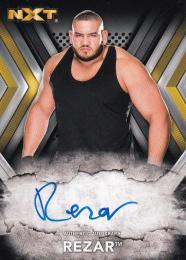 2017 Topps WWE NXT Wrestling WWE Rezar NXT Autographs