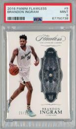 2016-17 PANINI Flawless Brandon Ingram RC #9【23/25】【PSA9】《MINT》Los Angeles Lakers