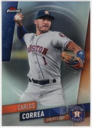 2019 Finest Refractors #31 Carlos Correa リフラクターパラレル版 レギュラーカード