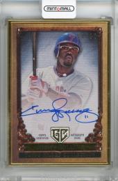 2023 Topps Gilded Collection Jimmy Rollins Gallery of Gold Autographs #GOG-JRO ※裏面傷あり【23/50】 Philadelphia Phillies