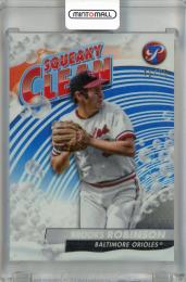 2024 Topps Pristine Brooks Robinson Squeaky Clean Blue Refractors #SQ-13 【41/75】 Baltimore Orioles