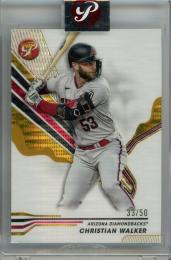 2024 Topps Pristine Christian Walker Pristine Gold #9 【33/50】 Arizona Diamondbacks