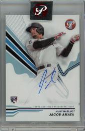 2024 Topps Pristine Jacob Amaya Pristine Autographs #PA-JAM RC Miami Marlins