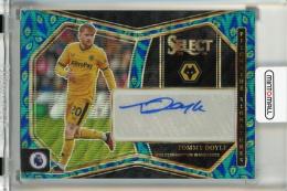 2023-24 Panini Select English Premier League Tommy Doyle Pitchside Signatures Peacock Auto #8