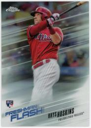 2018 Topps Chrome Freshman Flash Refractors #FF2 Rhys Hoskins RC