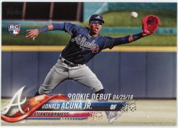 2018 Topps Update #US252 Ronald Acuna Jr. RD RC