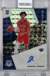 2019-20 Panini Mosaic  Jaxson Hayes Rookie Autographs Mosaic RC #5 ※初期傷あり