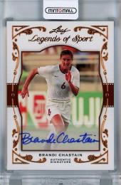 2011 Leaf Legends of Sport  Brandi Chastain Auto #BA14 19/20
