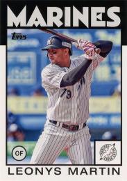 2021 TOPPS NPBプロ野球 #86LM マーティン(ロッテ) Topps 1986 インサートカード