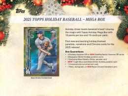MLB 2025 TOPPS HOLIDAY MEGA BOX
