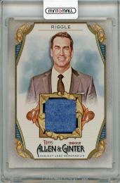 2022 TOPPS Allen & Ginter  Rob Riggle (Comedian & Actor) Used Memorabilia