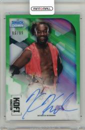 2020 Topps Chrome WWE Kofi Kingston Autograph Card【86/99】