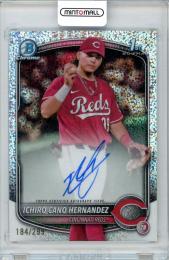 2025 TOPPS BOWMAN Ichro Cano Hernandez AUTO #CPA-IC【184/299】 Cincinnati Reds
